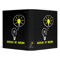 GENIUS AT WORK BINDERS