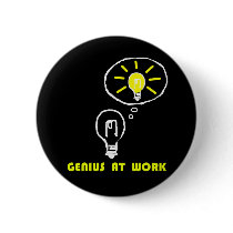 GENIUS AT WORK buttons