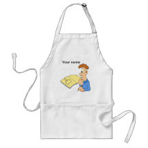Genius boy aprons