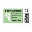"Genius!" by U-owe-me.com postage by uoweme "Genius!" by U-owe-me.com postage