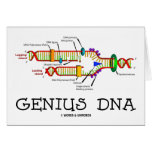 Genius DNA (DNA Replication Humor) Card