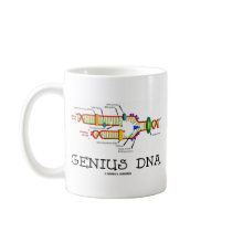 Genius DNA (DNA Replication Humor) Mugs