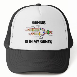 Genius Is In My Genes (DNA Replication) hat