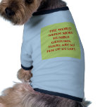 genius joke doggie t shirt