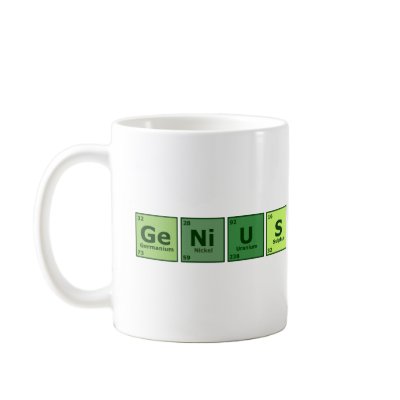 Genius Coffee Mug by SuperBug