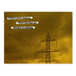 Genius poets borrow post card
