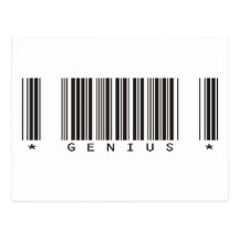 Genius Postcard