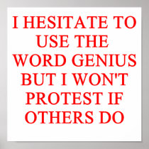 GENIUS POSTER