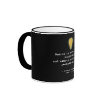 Genius Quotation Mug