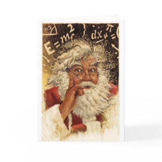 Genius Santa Card