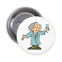 Genius Scientist Experiment Success Button