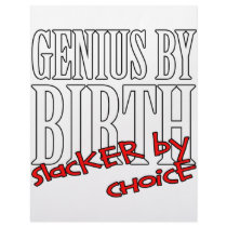 Genius Slacker letterhead