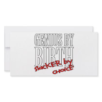 Genius Slacker Picture Card