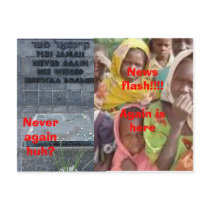 Genocide postcard by dnt_wana_B_ordinary Genocide postcard