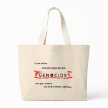 Genocide Tote bags