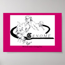 Genome Design Encircled- print or poster