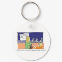 Genome In The Window Funny Dalmatian Gifts & Tees keychains by beardiethor123 Genome In The Window Funny Dalmatian Gifts & Tees keychains