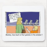 Genome In The Window Funny Dalmatian Gifts & Tees mousepads