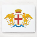 Genova Coat of Arms Mousepad