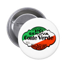 GenovaConteVerde Pinback Buttons