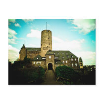 Genovevaburg, Castle in Mayen, Germany Post Card