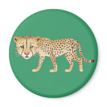 Gentle Cheetah magnets