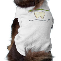 Gentle Dental- tooth mirror brush pet clothing by reallyhotdesigns Gentle Dental- tooth mirror brush pet clothing