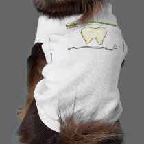 Gentle Dental- tooth mirror brush pet clothing by reallyhotdesigns Gentle Dental- tooth mirror brush pet clothing