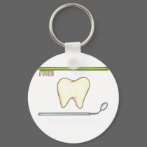 Gentle Dental- tooth mirror brush keychains by reallyhotdesigns Gentle Dental- tooth mirror brush keychains