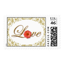 Gentle Floral Love Stamp