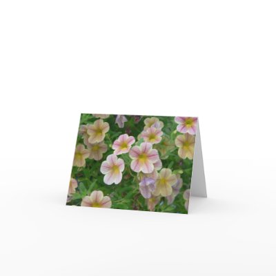 Gentle Flowers Notecard by hopefulone