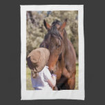 Gentle Giant Horse Photography Hand Towel