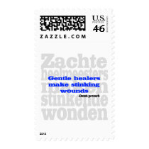Gentle healers make stinking wounds postage