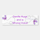 Gentle Hugs Bumper Sticker