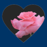Gentle Pink Rose Sticker stickers