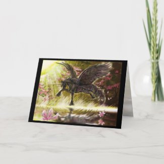 Gentle Touch Greeting Card zazzle_card