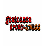 Gentlemen Bronc-anuss Broncos t-shirts
