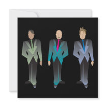 Gentlemen Only Invitations