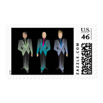 Gentlemen Only Postage Stamps