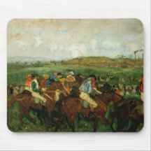 Gentlemen race. Before the Departure, 1862 Mousepads