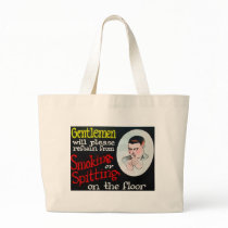 Gentlemen Will Please Refrain from Smoking Bag