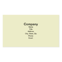 Gentlemen's Bowling League Business Card