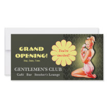 Gentlemen's Club - Card, Photo, Invite Customized Photo Card