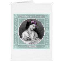Gentlemens' Delight, Greeting Card