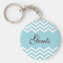 Gentlemens restroom or toilet keychain