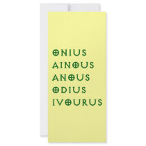 Gentlement Broncos Onius, Ainous, Odius, Ivourus Personalized Rack Card