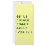 Gentlement Broncos Onius, Ainous, Odius, Ivourus Personalized Rack Card