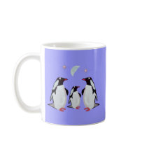 Gentoo Penguin Greetings Mugs