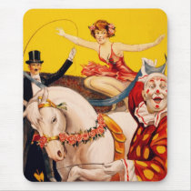 Gentry Bros. Circus Poster ft. Miss Louise Hilton Mousepads