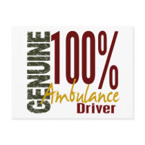 Genuine Ambulance Driver Postcards